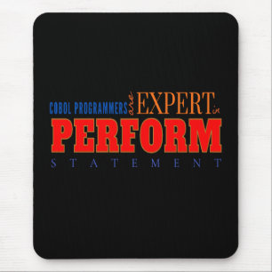 COBOL Expert Perform Statement Classic Coding  Mouse Pad