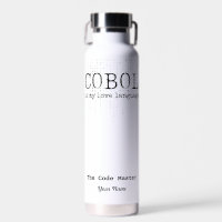 Cobol is my love language.b Personalised