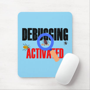 Cobol Programming Debug Mode Activated Mouse Pad