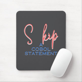 Cobol Programming Language Skip Statement Mouse Pad