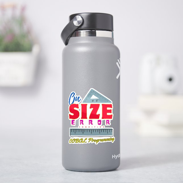 Cobol Programming On Size Error Condition (HydroFlask)