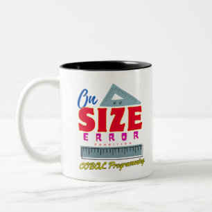 Cobol Programming On Size Error Condition Two-Tone Coffee Mug