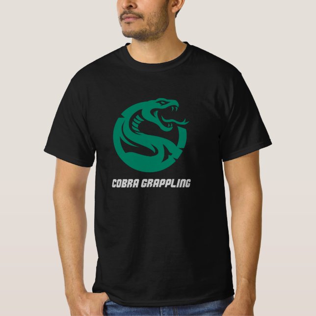 Cobra Grappling Snake BJJ Training T-Shirt (Front)