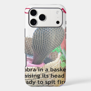 Cobra in Basket Art Print
