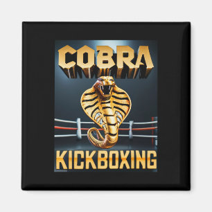 Cobra Kickboxing Design By Don Castillo  Magnet