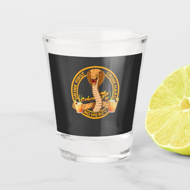 Cobra Mai Tai Shot Glass (Front)