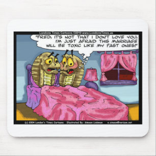 Cobra Marriage Maritial Hiss Funny Gifts & Tees Mouse Pad