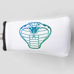 Cobra Snake Green Illustration Animals King Golf Head Cover