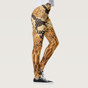 Cobra Snake Skin Printed Cool Sport Gym Women Leggings