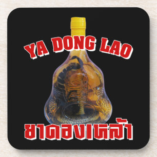 Cobra Snake Vs Scorpion Whiskey ... Yadong Lao Coaster