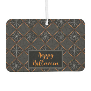 Cobweb Chequerboard Car Air Freshener