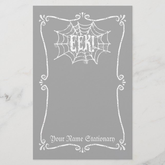 Cobweb EEK Stationery (Front)