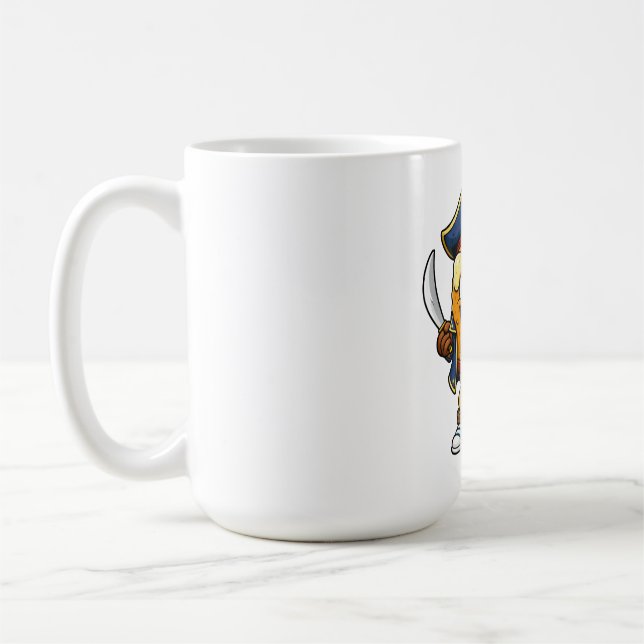 CobyBiscuit Pirate Edition | MiniSnackWorld Coffee Mug (Left)
