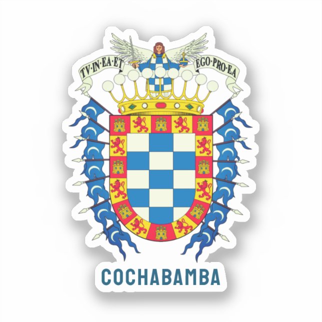 Cochabamba coat of arms (Bolivia) (Front)