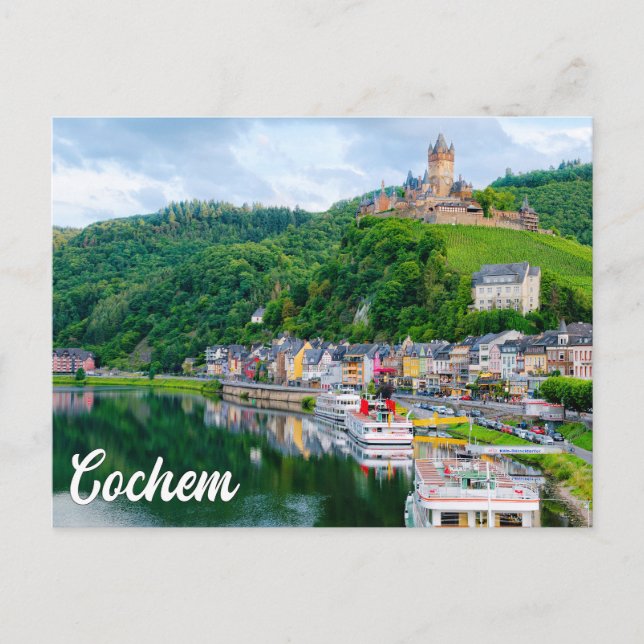Cochem Castle, Germany Postcard (Front)