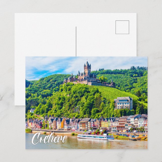 Cochem Castle, Germany Postcard (Front/Back)