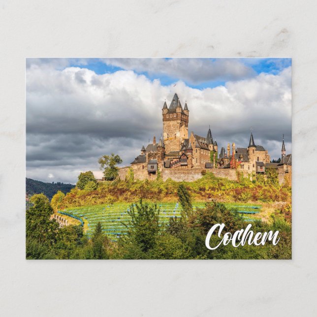 Cochem Castle, Germany Postcard (Front)
