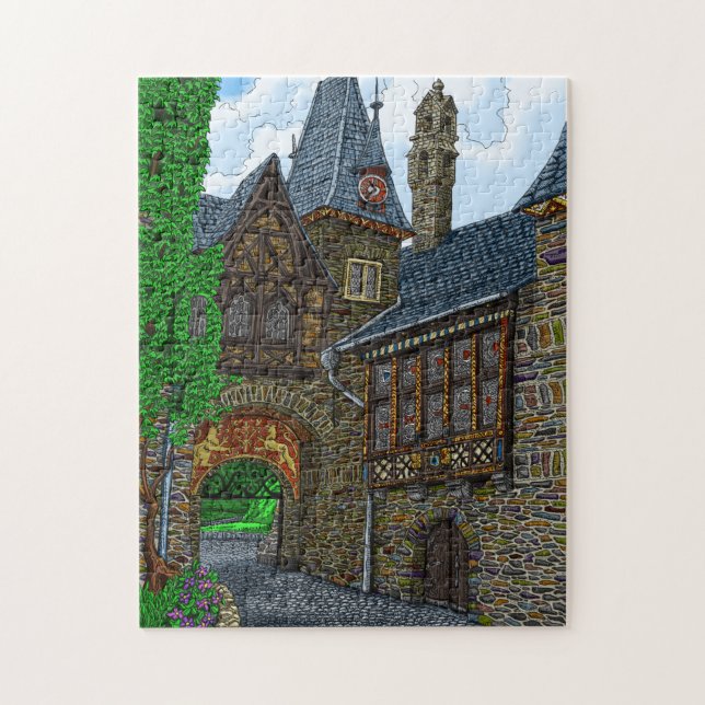 Cochem Castle Jigsaw Puzzle (Vertical)