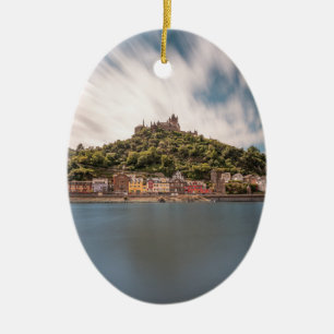 Cochem Germany Ceramic Tree Decoration