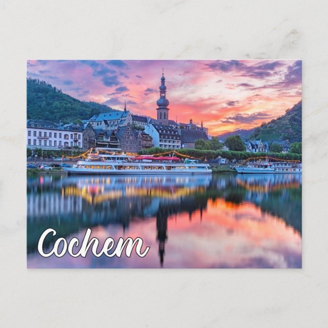Cochem, Germany Postcard (Front)
