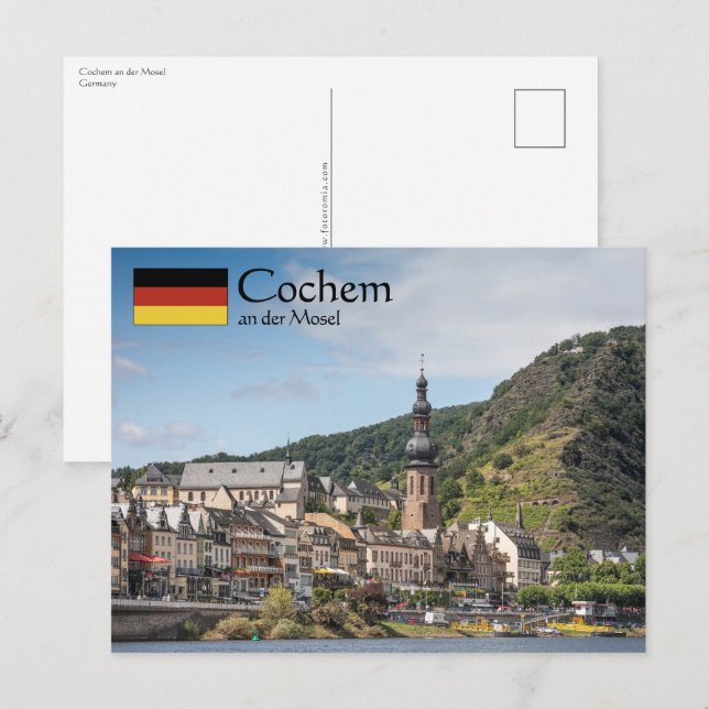 Cochem Germany Postcard (Front/Back)