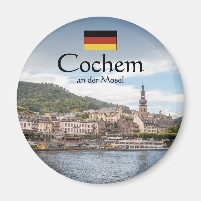 Cochem Germany Souvenir Magnet (Front)