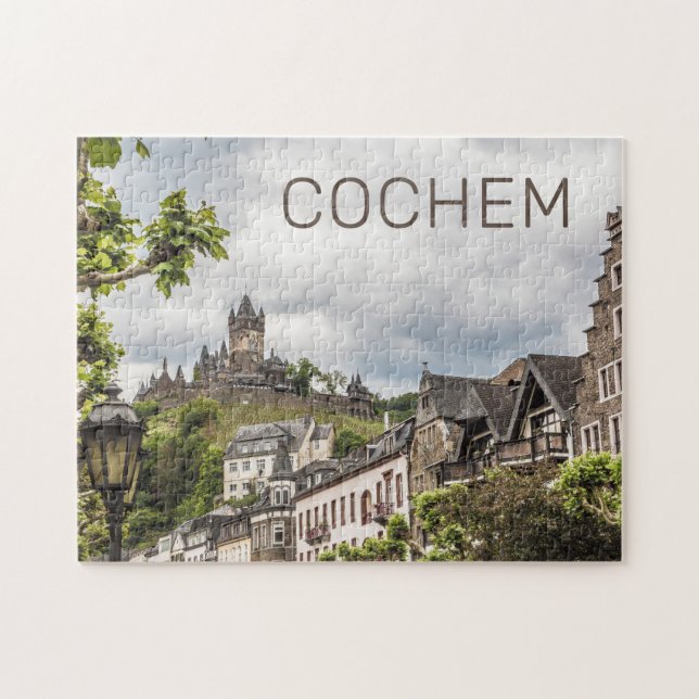 Cochem Moselle Panorama Germany Souvenir Jigsaw Puzzle (Horizontal)
