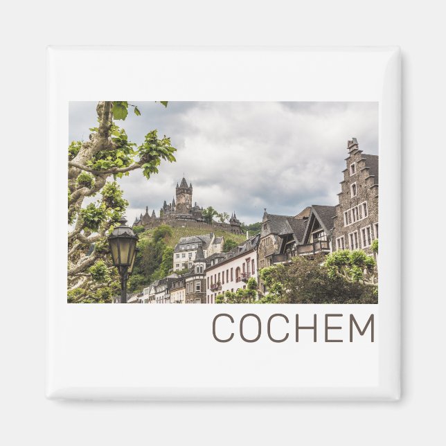 Cochem Moselle Panorama Germany Souvenir Magnet (Front)