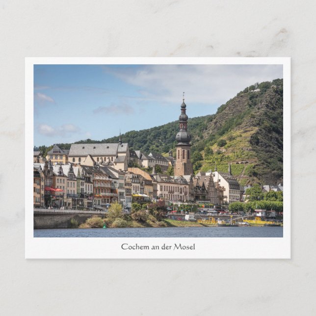 Cochem Moselle Postcard (Front)