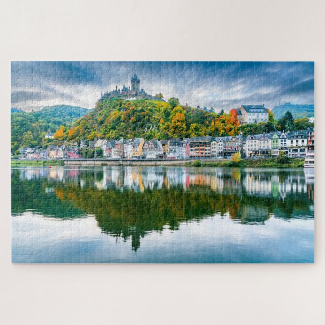 Cochem on Moselle Valley Germany Jigsaw Puzzle (Horizontal)
