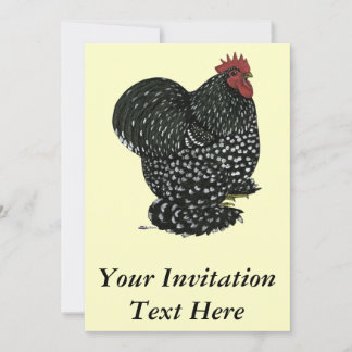 Cochin: Black Mottle Invitation