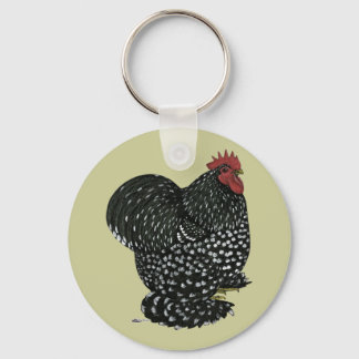 Cochin:  Black Mottle Key Ring