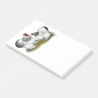 Cochin Columbian Bantams Post-it Notes