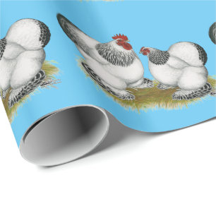 Cochin Columbian Bantams Wrapping Paper