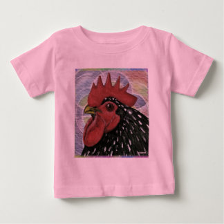 Cochin: Decorative Rooster Head Baby T-Shirt