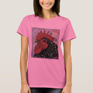 Cochin: Decorative Rooster Head T-Shirt