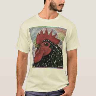 Cochin: Decorative Rooster Head T-Shirt