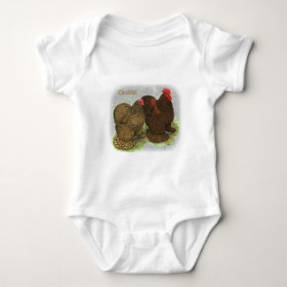 Cochin: Golden-laced2 Baby Bodysuit