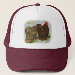 Cochin:  Golden-laced2 Trucker Hat