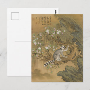 Cochin Lemur Fine Art Postcard