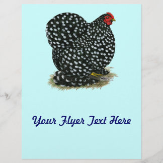 Cochin Mottled Hen Flyer