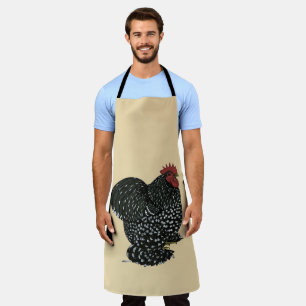 Cochin: Mottled Rooster Apron