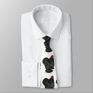 Cochin:  Mottled Rooster Tie