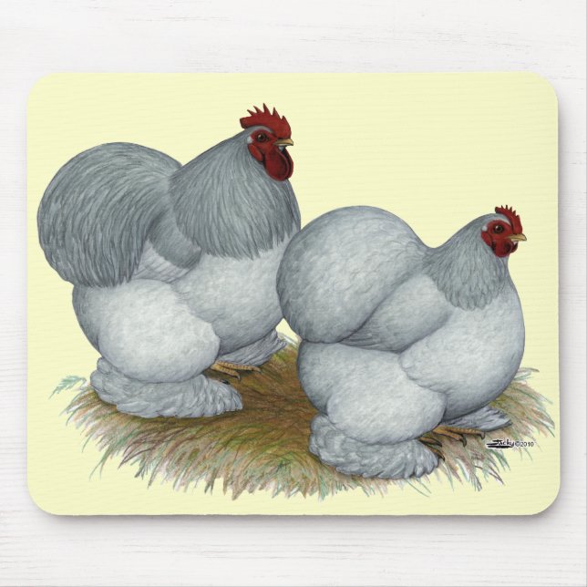 Cochin:  Self Blue Mouse Pad (Front)