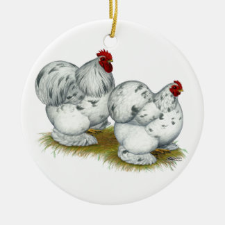 Cochin: Splash Bantams Ceramic Tree Decoration
