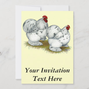 Cochin:  Splash Bantams Invitation