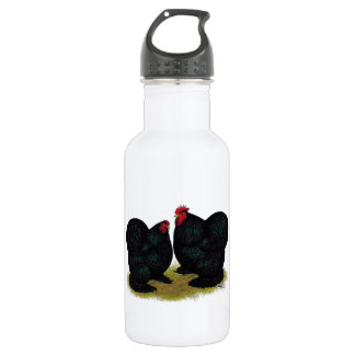 Cochins Black Bantam Pair 532 Ml Water Bottle