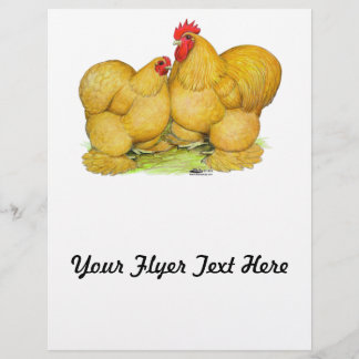 Cochins Buff Pair Flyer