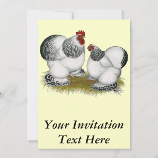 Cochins: Columbian Bantams Invitation