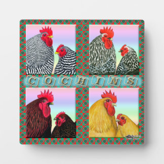 Cochins Four Colours Plaque